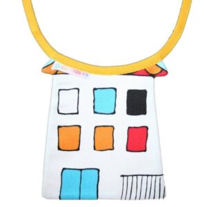Babero Casita Blanca