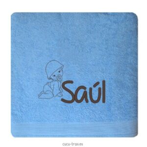 Toalla Personalizada Bebé Chupete
