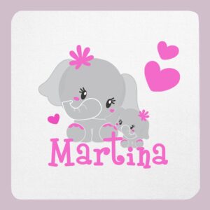 Manta Personalizada Mamá Elefante