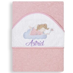 Capa de Baño Personalizada Varita Mágica