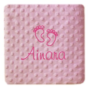 Manta Topitos Personalizada Piececitos