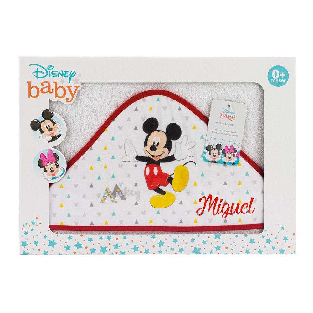 Capa de Bano Personalizada MickeyTriangle