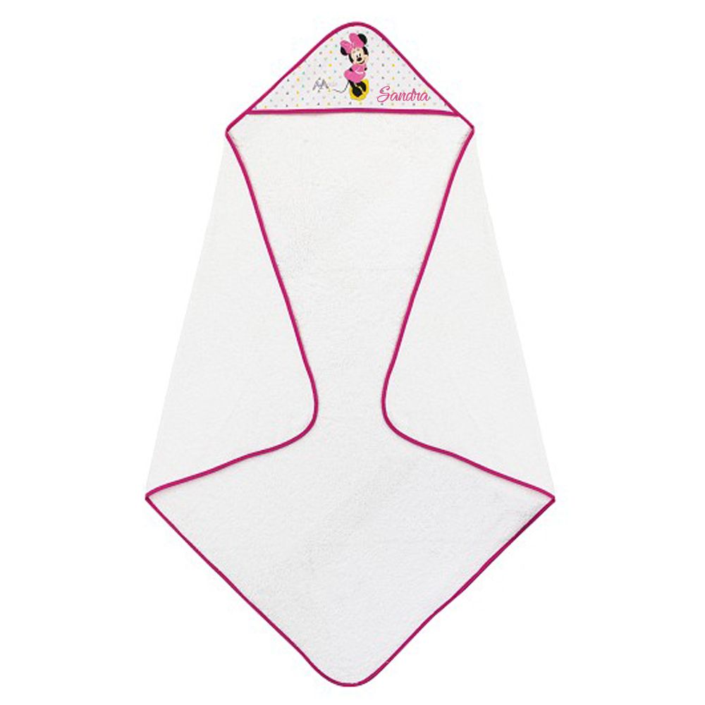Capa de Bano Personalizada Minnie Triangle