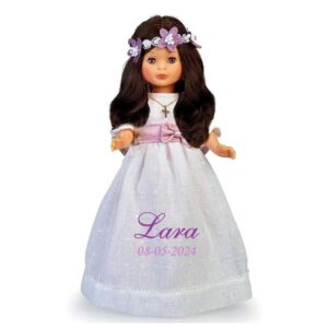 Muñeca Comunión Personalizada Nancy Morena