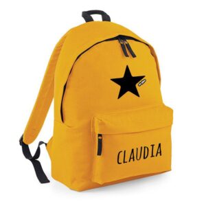 Mochila Junior Personalizada Mostaza