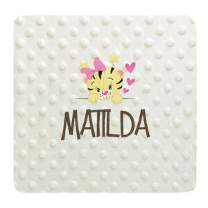Manta Topitos Personalizada Modelo Pretty