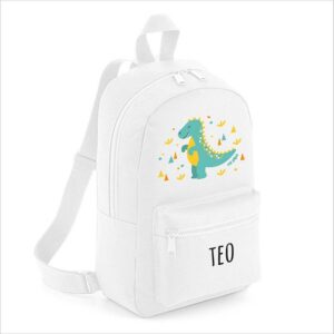 Mochila Medium Personalizada Dinosaurio