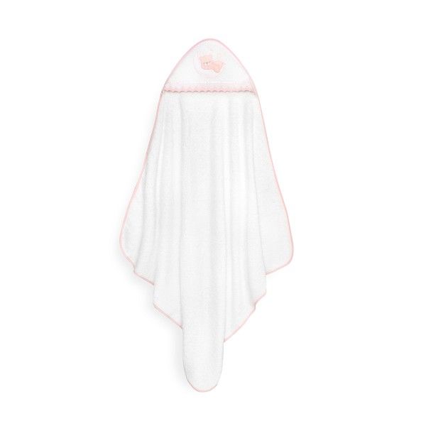 Capa Oso Puntilla Rosa Rosa