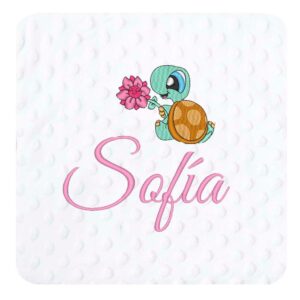 Manta Topitos Personalizada Modelo Tortuga