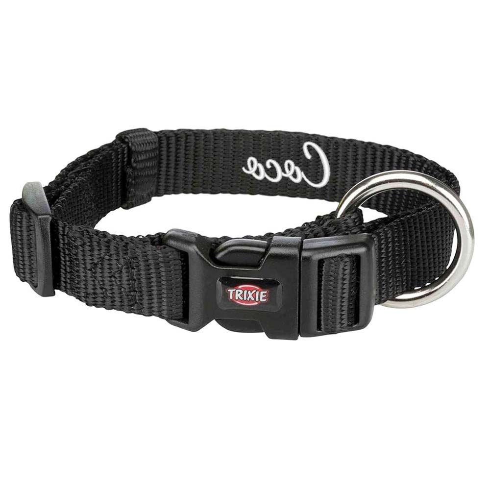 Collar Nylon Negro Coco1