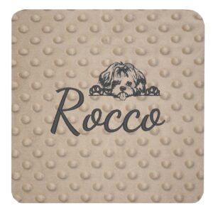 Manta Topitos Personalizada especial Mascotas modelo Dog