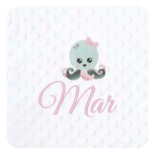 Manta Topitos Personalizada Modelo Pulpo