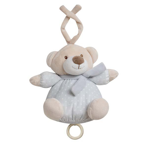 Peluche Musical Osito Gris