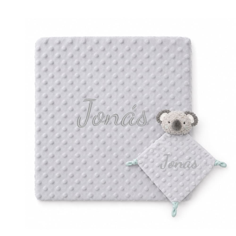Manta + Dudu Koala Gris Gris Medio